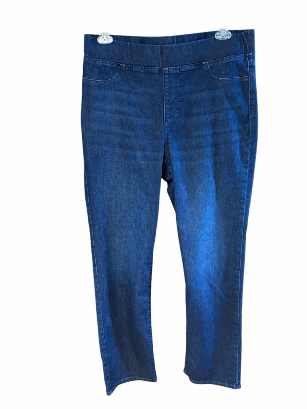 Talbots Simply Flattering Pull-On Sculpt Straight Jeans